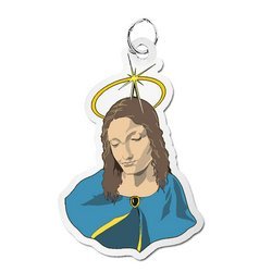 Virgin Mary Charm