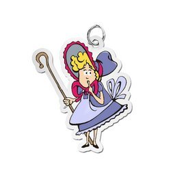 Little Bo Peep Charm