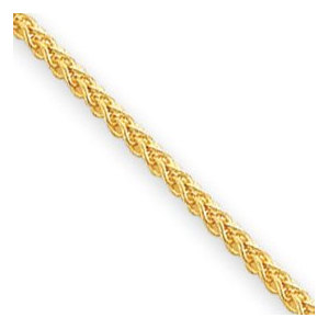 14k 2 00mm Wheat Anklet