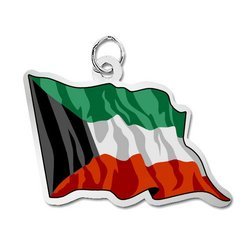 Kuwait Flag Charm