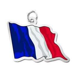 France Flag Charm