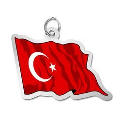 Turkey Flag Charm