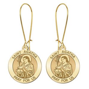 Saint Agatha Earrings  EXCLUSIVE 