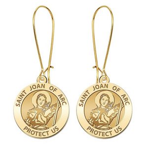 Saint Joan of Arc Earrings  EXCLUSIVE 