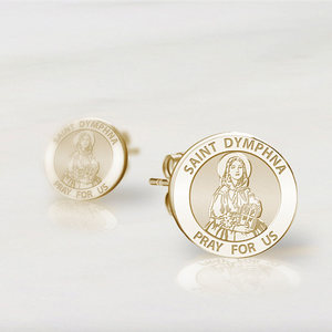 Pair of Saint Dymphna Earrings