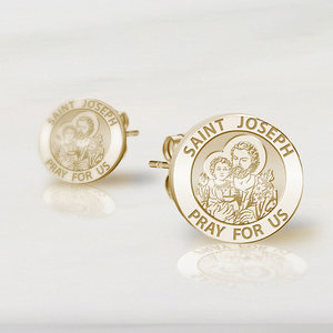 Pair of Saint Joseph Earrings