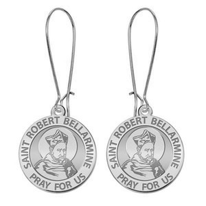 Saint Robert Bellarmine Earrings  EXCLUSIVE 