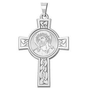 Ecce Homo Cross Religious Medal   EXCLUSIVE 