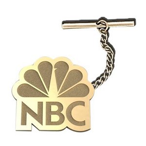 Outlined Tie Tack Logo Jewelry