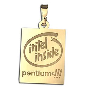 Petite Rectangle Logo Jewelry