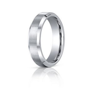 Cobalt Chrome Comfort Fit 6mm Wedding Band