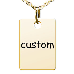 Custom Mom Rectangle Shaped Charm