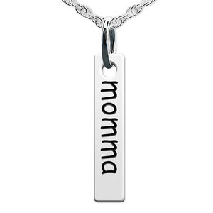 Momma Tall Tag Charm
