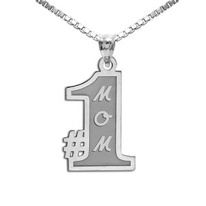  1 Mom Pendant or Charm