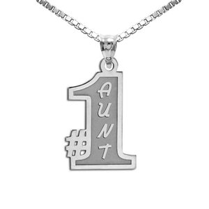  1 Aunt Pendant or Charm