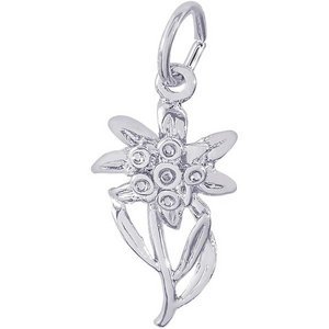 Edelweiss Flower Charm 2339 