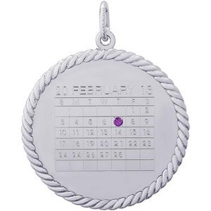 CALENDAR ROPE FRAME ENGRAVABLE