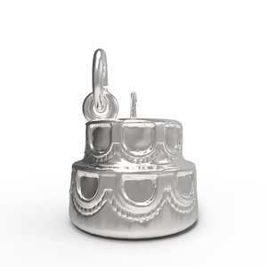 Hollow Two Tier Cake with Candle Charm