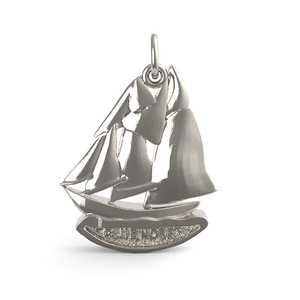 Blue Nose Nova Scotia Ship Charm  2119 