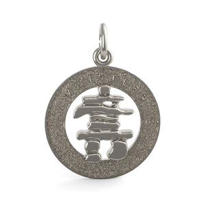 Whistler Inukshuk Ring Charm