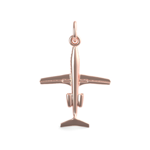 Large Airplane Charm