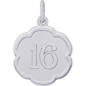 NUMBER 16 ENGRAVABLE