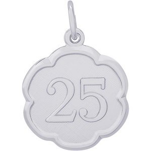 NUMBER 25 ENGRAVABLE