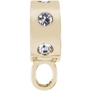 CHARMDROP WHITE STONES