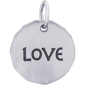 LOVE CHARM TAG ENGRAVABLE