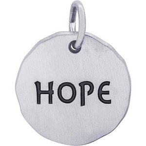 HOPE CHARM TAG ENGRAVABLE