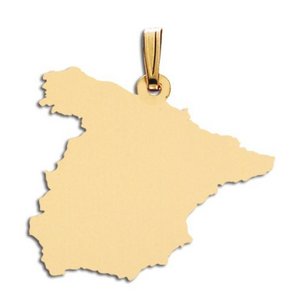 Spain Pendant or Charm