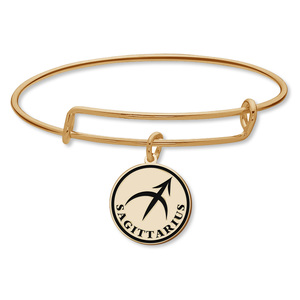 Sagittarius Symbol Expandable Bracelet